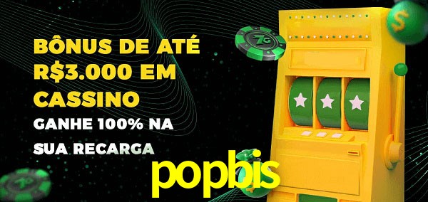 popbis melhor bônus de depósito